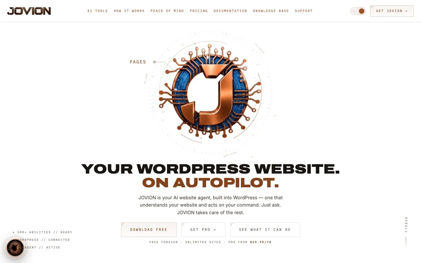 JOVION — Home, on jovionwp.com